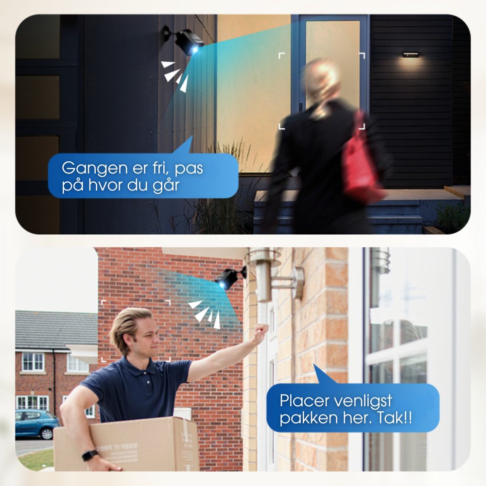 NanoGuard™ – Mini trådløst HD-sikkerhedskamera – fungerer uden Wi-Fi