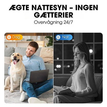 NanoGuard™ – Mini trådløst HD-sikkerhedskamera – fungerer uden Wi-Fi