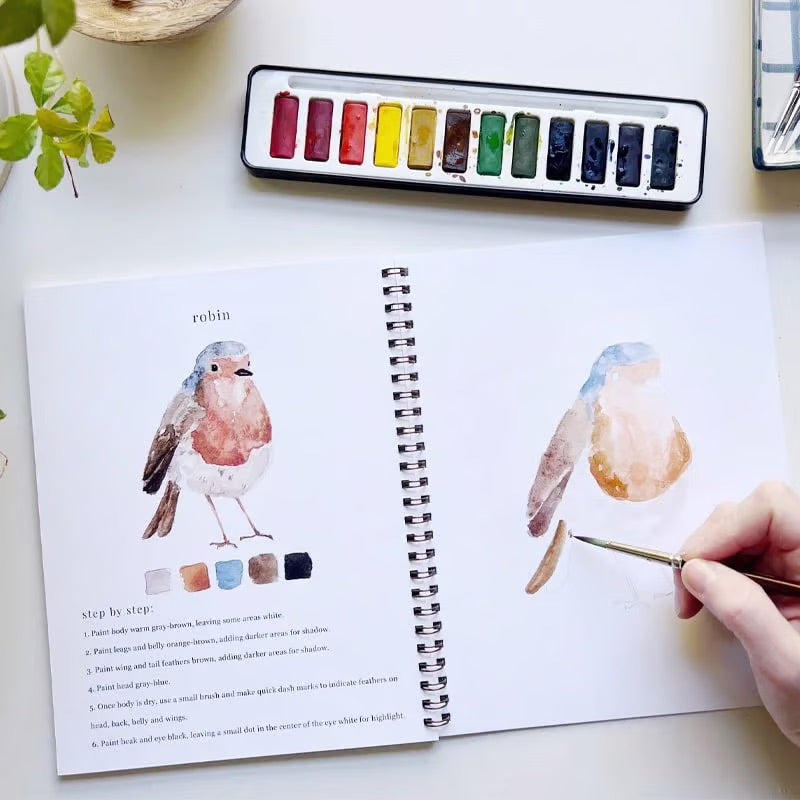 Akvarella™ | Sæt gang i din kreativitet med vores sjove akvarel-arbejdsbog!